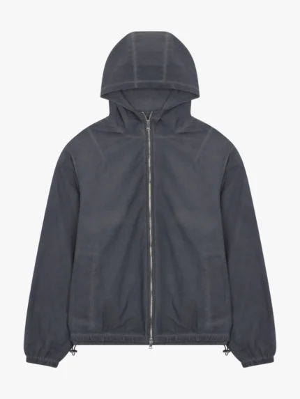 Cold Wash Windbreaker Blue Grey