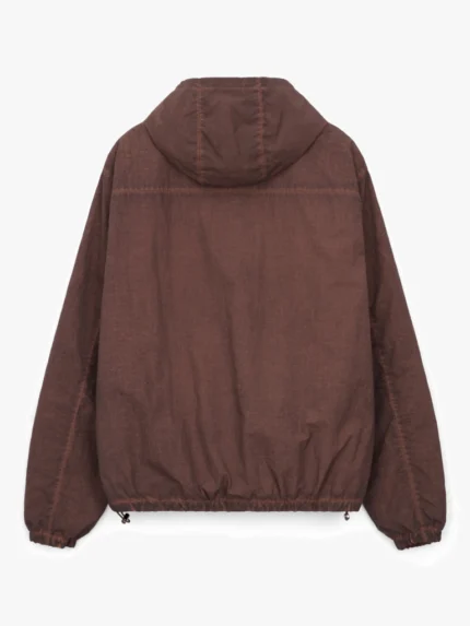 Cold Wash Windbreaker Deep Red (1)