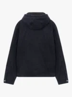 Denim Hooded Jacket Dark Navy (1)