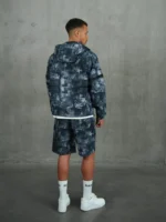 Digital Camo Windbreaker Dark Navy (4)