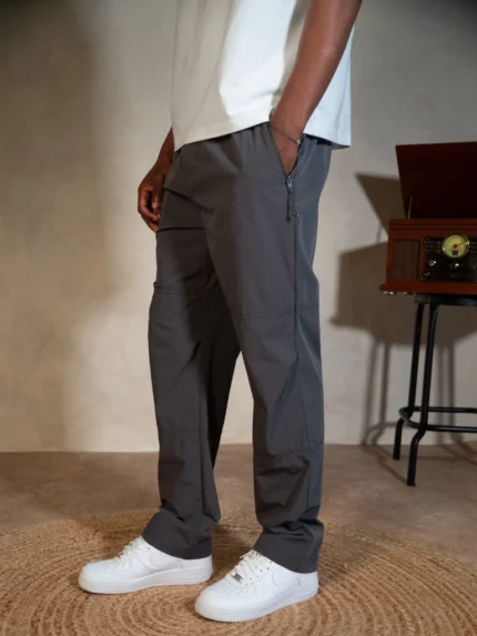 Essential Everyday Pants Charcoal (1)