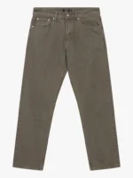 Essential Straight Jeans Washed Brown