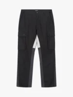Flared Cargo Pants Black
