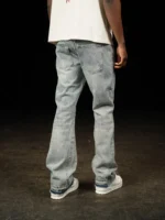Flared Jeans Triple Blue (3)